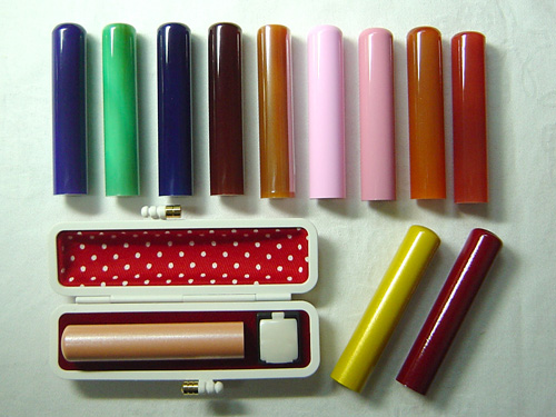 女性用印鑑コーナー